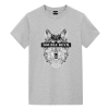 Geometric Wolf Design Tee Shirt