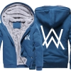 Sweats à capuche épais Alan Walker Winter Hoodie