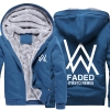 Winter Thick Hoodies Alan Walker Faded Winter Coat