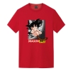 Dbz Super Goku Tshirts 애니메이션 프린트 T 셔츠