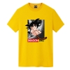 Dbz Super Goku Tshirts 애니메이션 프린트 T 셔츠