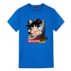 Dbz Super Goku Tshirts 애니메이션 프린트 T 셔츠