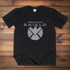 <p>Agents Of Shield Tee The Avengers Cotton T-Shirts</p>

