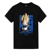 Dragon Ball Vegeta Camisa Anime Girl Camisa blanca