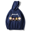 <p>Metallica hooded sweatshirt Music Cotton Sweatshirt</p>
