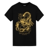 Saint Seiya Scorpio camicia nera Anime Boy Shirt