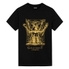 Saint Seiya Gemini black Tshirts Vintage Anime T Shirts