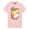 Pikachu com T-shirt de Chapéu Pokémon Anime para Crianças