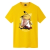 나루토 피카츄 티셔츠 포켓몬 망 애니메이션 셔츠