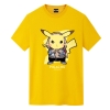 Pokemon Cowboy Pikachu Tshirts Oversized Anime Shirt