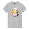 Camiseta Hip Hop Pikachu Pokémon Anime Camiseta Garota