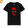 Camisa de algodão Marvel Super-herói Deadpool Camisas