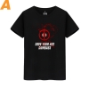 Marvel Hero Deadpool Tees Camisetas de Algodão