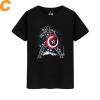 Avengers Tees Marvel Superhero Kaptan Amerika T-Shirt