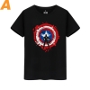 Marvel Hero Captain America Tees The Avengers T-Shirts