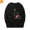 Avengers Hoodie Marvel Kaptan Amerika Sweatshirt