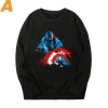 Marvel Captain America Áo len The Avengers Sweatshirts