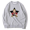 <p>เสื้อสเวตเชิ้ตผ้าฝ้ายหนัง Wonder Woman Coat</p>
