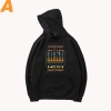 Siyah Hoodies Yüzüklerin Efendisi Ceket