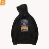 Siyah Hoodies Yüzüklerin Efendisi Ceket