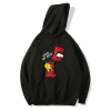 <p>The Simpsons Coat Black Hooded Coat</p>
