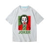 <p>Super-herói Batman Joker Tee Camiseta de Tópico Quente</p>
