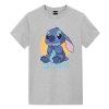 Lilo ve Stitch smiley Tişörtleri Disney Çift Gömlekleri