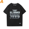 T-shirts En coton Jeep Wrangler de voiture