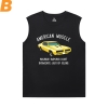 Chất lượng xe động cơ Tshirts Xe Nam Sleeveless Cơ T Shirts