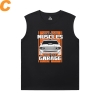 Chất lượng xe động cơ Tshirts Xe Nam Sleeveless Cơ T Shirts