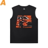 Racing Car Tee Cotton GTR Sleevless Tshirt Đối với nam giới