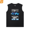 Camisas GTR de Qualidade Car Boys Camisetas sem Mangas