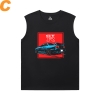 Car Sleeveless T Shirt Cool GTR Tee Shirt