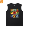 Batman Billige Herre Sleeveless T Shirts Justice League Marvel shirt