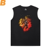 Marvel Iron Man T-Shirt The Avengers T Shirt Without Sleeves