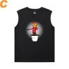 Marvel Iron Man T-Shirt The Avengers T Shirt Nếu không có tay áo