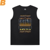 Lord of the Rings Sleeveless Printed T Shirts Mens Quality Tees