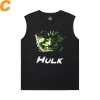 The Avengers Tshirt Marvel Hulk Sleeveless T Shirts Men'S For Gym