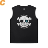 Undertale T-Shirts Personalised Annoying Dog Skull Sleeveless Tee Shirts Mens
