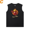 Iron Man Sleeveless Shirts Mens Marvel The Avengers Shirt