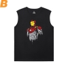 เสื้อยืด Avengers Tshirts Marvel Iron Man เสื้อยืดแขนกุดราคาถูก