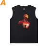 Iron Man Mens Sleeveless T Shirts Marvel The Avengers T-Shirts