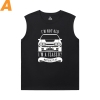 Racing Car Tee Shirt Cotton Ford Sleeveless Running T Shirt