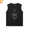The Witcher Printed Sleeveless T Shirts For Mens Quality Cyberpunk T-Shirt