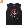 Vintage Anime Shirts Một Punch Man Sleeveless T Shirt Đen