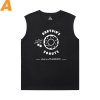 Camisetas vintage anime Kujo Jotaro camisetas bizarras de JoJo's Bizarre Adventure Men's Sleeveless Gráficas