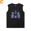 Personalised Gengar Tshirt Pokemon Sleeveless Tee Shirts