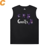 Pokemon Black Sleeveless T Shirt Mens Cool Gengar Shirt