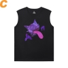 Cotton Gengar Tshirt Pokemon Cool Sleeveless T Shirts