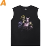 Vintage Anime Kujo Jotaro Camiseta JoJo Camiseta sin Mangas Hombres Gimnasio